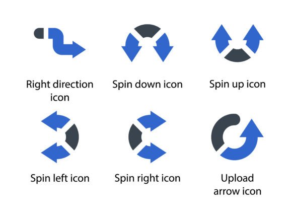 Arrows Icon Set 7: Premium Graphics & Icons for Publishers