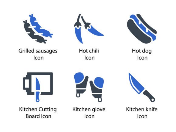 Barbecue Icon Set 4: Graphics & Icons for Brand-Forward Marketing