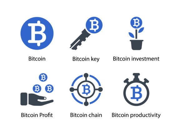 Bit Coin Icon Set 1: Graphics & Icons for Expressive Branding