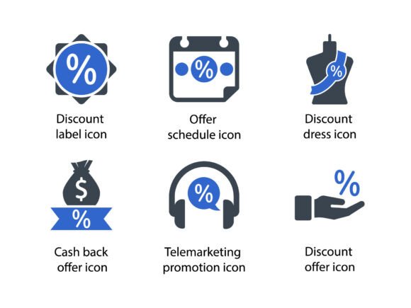Black Friday Icon Set 9: Graphics & Icons for Sellers