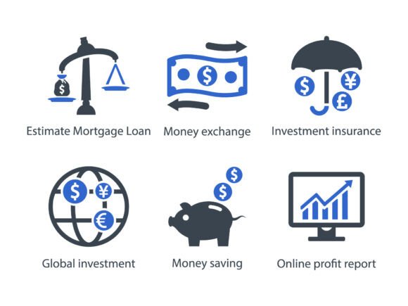 Business Finance Icon Set 14: Clean Graphics & Icons for Handmade Brands