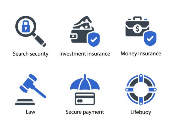 Business Insurance Icon Set 3 Graphics & Icons