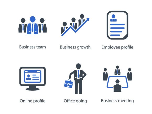 Business Management Icon Set 12: Graphics & Icons for Handmade Brands