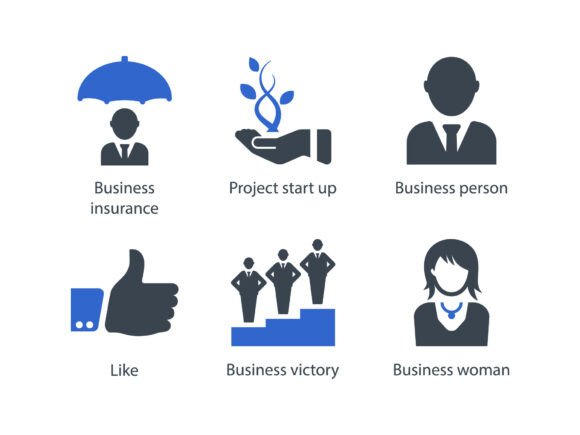 Business Management Icon Set 2: Graphics & Icons for Polished Publishing