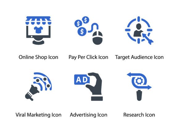 Digital Marketing Icon Set 6