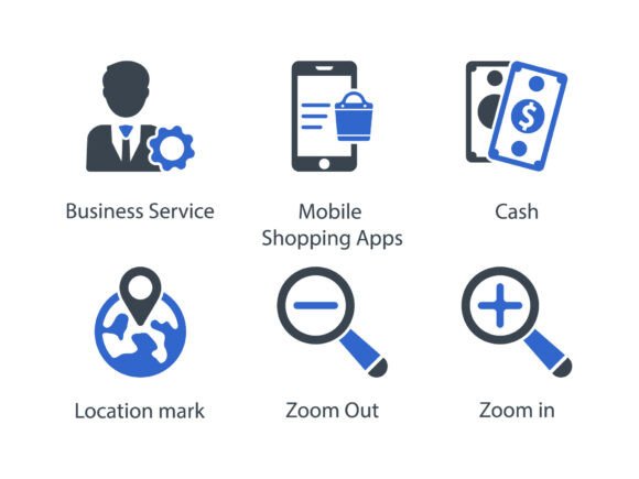 E Commerce Shopping Icon Set 11: Graphics & Icons for Sellers