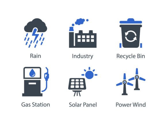 Ecology Icon Set 3: Handcrafted Graphics & Icons