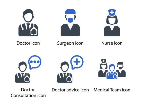 Medical Healthcare Icon Set 2: Graphics & Icons for Trusted Branding