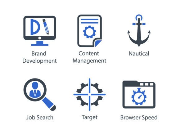 SEO Internet Icon Set 16 Review for Embroidery