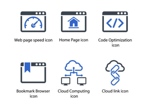 SEO Web Icon Set 4: Premium Graphics & Icons